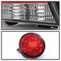 Spyder LED Tail Lights for Lexus IS300 - Red Clear