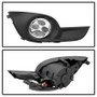 Spyder Daytime DRL LED Running Fog Lights w/ Switch for Nissan Altima - Clear