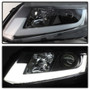 Spyder Projector Headlights Lightbar DRL for Honda Civic - Black