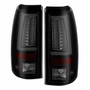 Spyder V2 LED Tail Lights for Chevy Silverado - Black Smoke