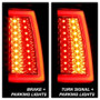 Spyder V2 LED Tail Lights for Chevy Silverado - Black Smoke
