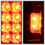 Spyder LED Tail Lights for Ford F150/F250/350 Duty - Red Clear