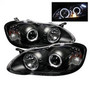 Spyder Projector Headlights LED Halo for Toyota Corolla - Black