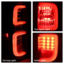 Spyder Light Bar LED Tail Lights for Toyota Tundra - Black