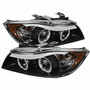 Spyder Projector CCFL Halo for BMW E90 3-Series 4DR - Black