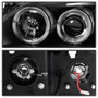 Spyder Projector Headlights LED Halo for Pontiac G6 2/4DR - Black
