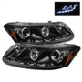 Spyder Projector Headlights LED Halo DRL for Honda Accord 4Dr - Black