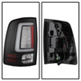 Spyder Light Bar LED Tail Lights for Dodge Ram - Black