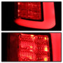 Spyder Light Bar LED Tail Lights for Dodge Ram - Black