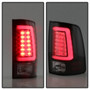 Spyder Light Bar LED Tail Lights for Dodge Ram - Black