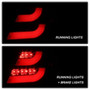 Spyder Light Bar LED Tail Light for Pontiac Grand Prix - Black Smoke
