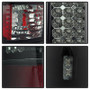 Spyder LED Tail Lights for Ford F150/F250 Super Duty - Black Smoke