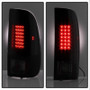Spyder LED Tail Lights for Ford F150/F250 Super Duty - Black Smoke
