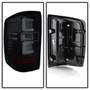 Spyder Light Bar LED Tail Lights for Chevy Silverado - Black Smoke