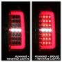 Spyder Light Bar LED Tail Lights for Chevy Colorado - Red Clear