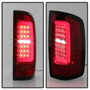 Spyder Light Bar LED Tail Lights for Chevy Colorado - Red Clear