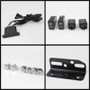 Spyder Fog Lights w/ LED Daytime Running Lights for Toyota FJ Cruiser - Black
