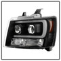 Spyder V2 Projector Headlights for Chevy Suburban/1500/2500/Tahoe - Black