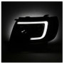 Spyder V2 Projector Headlights Light Bar DRL for Toyota Tacoma - Black Smoke