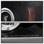Spyder Projector Headlights LED Halo for Nissan Titan/Armada - Black
