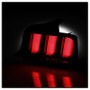 Spyder LED Tail Lights for Ford Mustang White Light Bar - Smoke