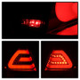 Spyder LED Tail Lights for Chevy Impala - Red Clear