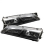 Spyder Crystal Headlights for Nissan 240SX - Black