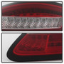 Spyder LED Tail Lights for Porsche 987 Cayman/Boxster - Red Clear