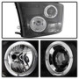Spyder Projector Headlights LED Halo for Dodge Ram 1500 Halogen - Black