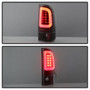 Spyder V3 Light Bar LED Tail Lights for Ford Super Duty F-250 - Black