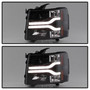 Spyder Version 3 Projector Headlights for Chevy Silverado 1500 - Black