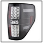 Spyder LED Tail Lights for Ford F150 - Black