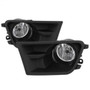 Spyder Fog Light w/ Universal Switch for Ford Mustang - Clear