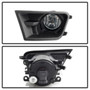 Spyder Fog Light w/ Universal Switch for Ford Mustang - Clear