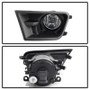 Spyder Fog Light w/ Universal Switch for Ford Mustang - Clear