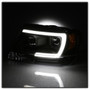 Spyder Projector Headlights Light Bar DRL LED for Jeep Grand Cherokee - Black