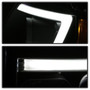 Spyder Projector Headlights Light Bar DRL LED for Jeep Grand Cherokee - Black