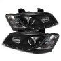 Spyder Projector Headlights DRL for Pontiac G8 - Black