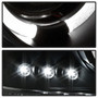Spyder Projector Headlights LED Halo for GMC Sierra 1500/2500/3500 - Black