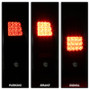 Spyder LED Tail Lights for Chevy Suburban/Tahoe 1500/2500 - Black Smoke