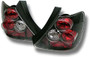 Spyder Euro Style Tail Lights for Honda Civic Si 3DR Hatchback - Black