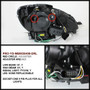 Spyder Projector Headlights DRL for Mercedes Benz C-Class - Chrome