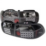 Spyder LED Tail Lights for Honda Civic 3DR - Black