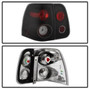 Spyder Euro Style Tail Lights for Lincoln Navigator - Black