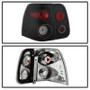 Spyder Euro Style Tail Lights for Lincoln Navigator - Black
