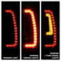 Spyder V2 LED Tail Lights for Chevy Suburban - Black Smoke