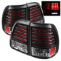 Spyder LED Tail Lights for Toyota Land Cruiser - Black