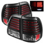 Spyder LED Tail Lights for Toyota Land Cruiser - Black