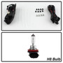 Spyder Fog Lights w/ Switch for Nissan Rogue - Clear