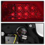 Spyder Version 2 Light Bar LED Tail Lights for Pontiac G8 - Red Clear